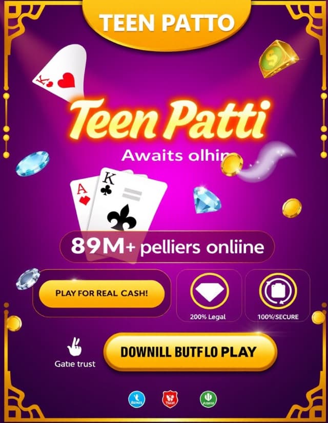 Teen Patti Vungo Old Version Banner